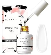 Makartt Builder Nail Gel 15ml 7 in 1 Multifunctional Clear Gel Nail Polish Base Coat Nail Strengt...