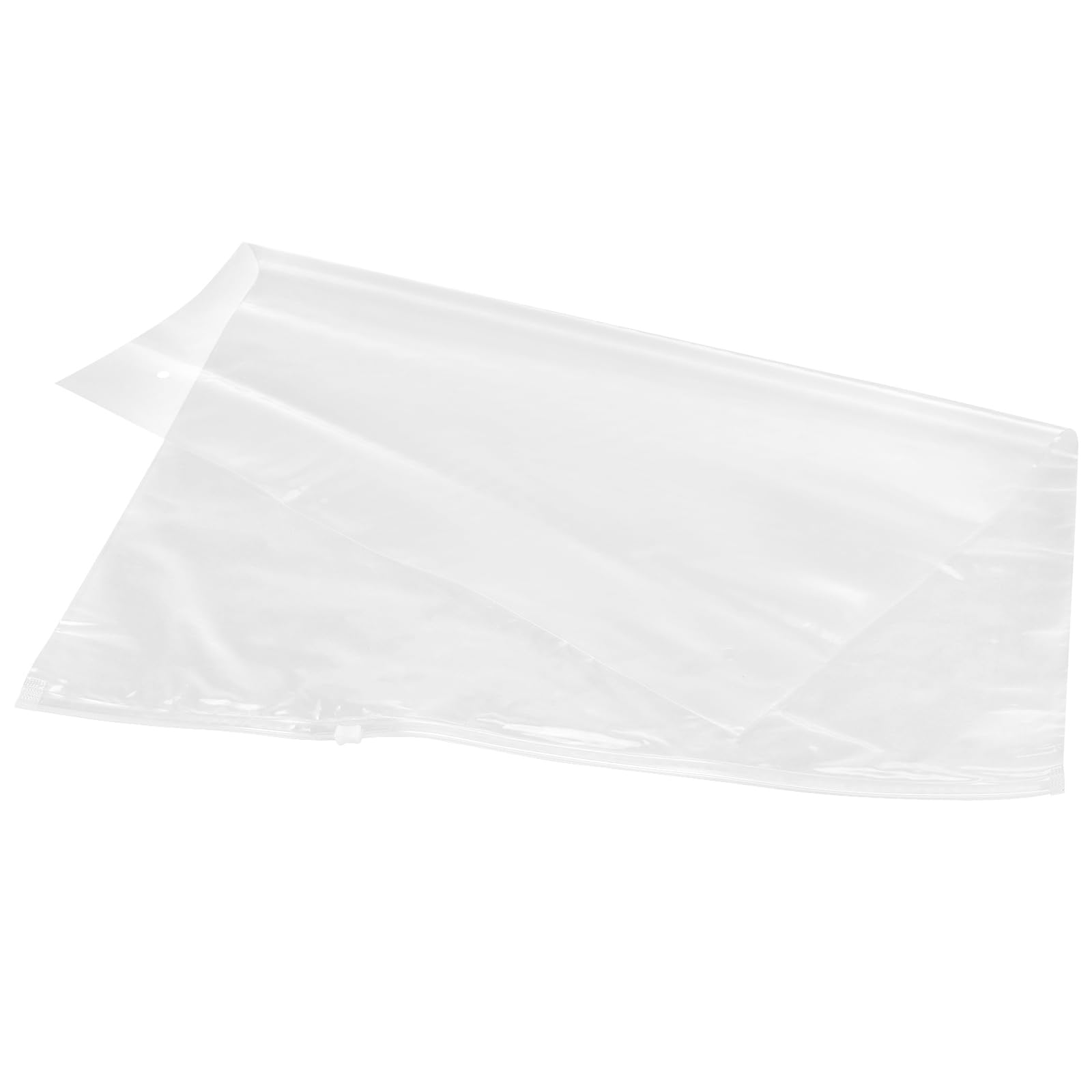 MOUYAT 50 bolsas transparentes con cierre de cremallera grandes, bolsas de almacenamiento de plástico de 50 x 60 cm, bolsas con cierre hermético para ropa, edredones, ropa voluminosa, mantas