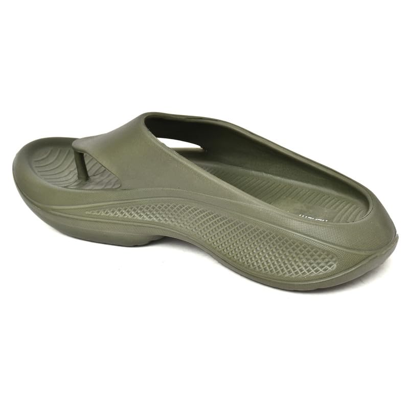 Image of HEALTH FIT Super Soft Ortho Care Bounce Back|Anti-Skid & Comfortable Stylish Light weight |Waterproof Slipper for Daily Use| Flexiable for Men's HF11 Light Grey