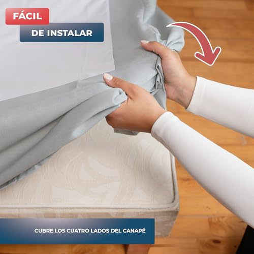 Miniatura 3 de Falda Para Base De Cama Wrappybag 140 X 190 Caída Larga Hasta El Suelo Cubre Y Protege La Base Color Gris Disponible En 6 Tamaños