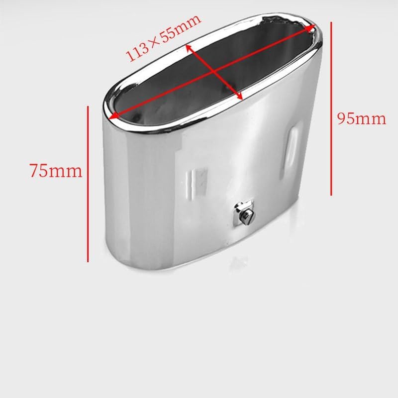 自動車マフラー Z3 1.8 1.9 カブリオ 53x113mm / 90mm 排気テール