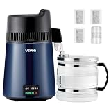 VEVOR Water Distiller, 6L/1.6 Gal Distilled Water Maker Countertop, 900W Distilling Machine with...