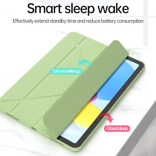 Étui pour iPad 10e génération convertible avec support pliable multi-angle - 3