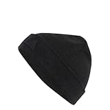Fold-up cuff adidas Unisex Bonnet Tech, Black, Hommes (M/L)