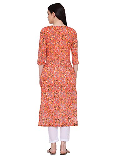 Image of Anyra Women's Cotton Regular Kurta with Bottom