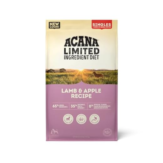 ACANA Singles Limited Ingredient Grain Free High Protein Dry Dog Food Lamb & Apple Recipe 22.5lb Bag