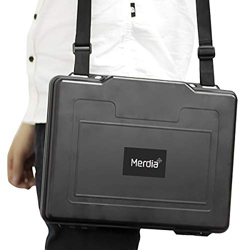 Merdia Hard Pistol Cases With Foam Secure Premium Hard Gun Lockable Waterproof Pistol Gun Case For Carrying Handguns&Revolvers Airline Tsa Approved Flight Travel #TOP6