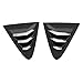 RUIHE 2pc Carbon Fiber Color Rear Quarter Panel Window Side Louvers Vent Fit for Toyota Corolla Sedan 2019 2020 2021 2022 2023 2024