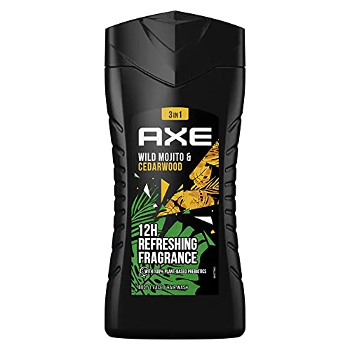 Axe - Gel de ducha (6 unidades, 250 ml), color verde salvaje