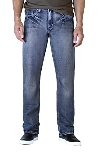 Flypaper Men's Straight Jeans Regular Fit