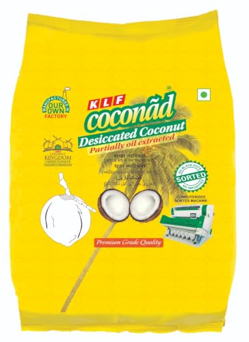 Image of KLF Coconad Low Fat Desiccated Coconut Powder,Dry,500 Gram