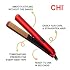 CHI Original Digital Ceramic Hair Straightener 1, Hairstyling Iron, Delivers Shiny Smooth Results, Even Heat for Less Damage, Ruby Red