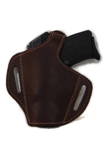 Barsony Brown Leather Pancake Holster For Kahr Pm 9Mm 40 45 Right #TOP6