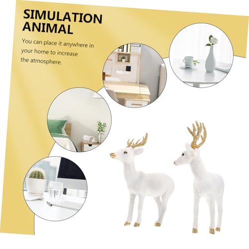 Figurine de cerf de Noël de qualité premium VALICLUD statuette de table - 6