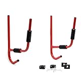 Material: acero WilTec Soporte Pared Kayak Almacenaje Canoa Piragua Tabla Surf Deportes acuáticos Surf Piragüismo Outdoor