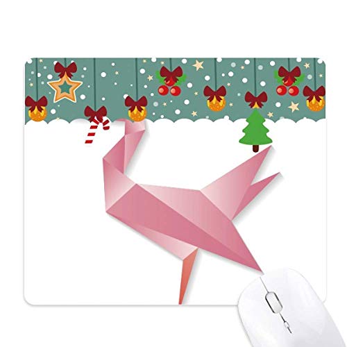 Tapis de souris géométrique abstrait pour embellir votre bureau à Noël
