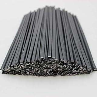 40PCS Polypropylene PP Plastic Welding Rods - 250mm Length ,2.5mm Width x 5mm Height (Black)