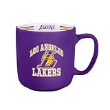 FANMATS NBA Los Angeles Lakers 15 oz Stripe Coffee Mug — 15 Fluid Ounces | Ceramic | Officially Licensed | Team Color | Great Gift