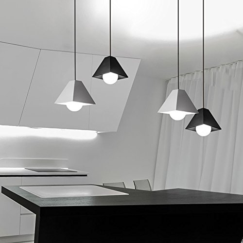 Suspension en métal à tête unique et petit lustre de table simple