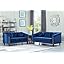 Blue Loveseat and Sofa Set