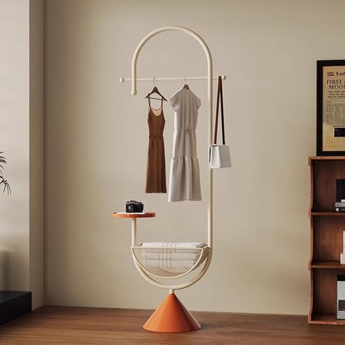 Elegante perchero de pie verde: Tienda vertical