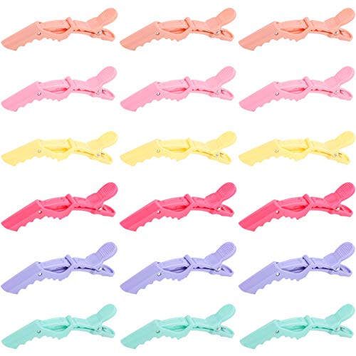 18 Pcs Hair Clips Plastic Alligator Hair Pins for Women Styling Thick Long Hair