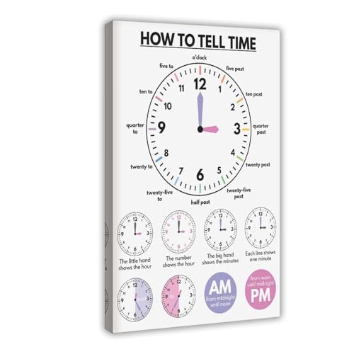 FHDdtR How to Tell Time Education What Time Is It,