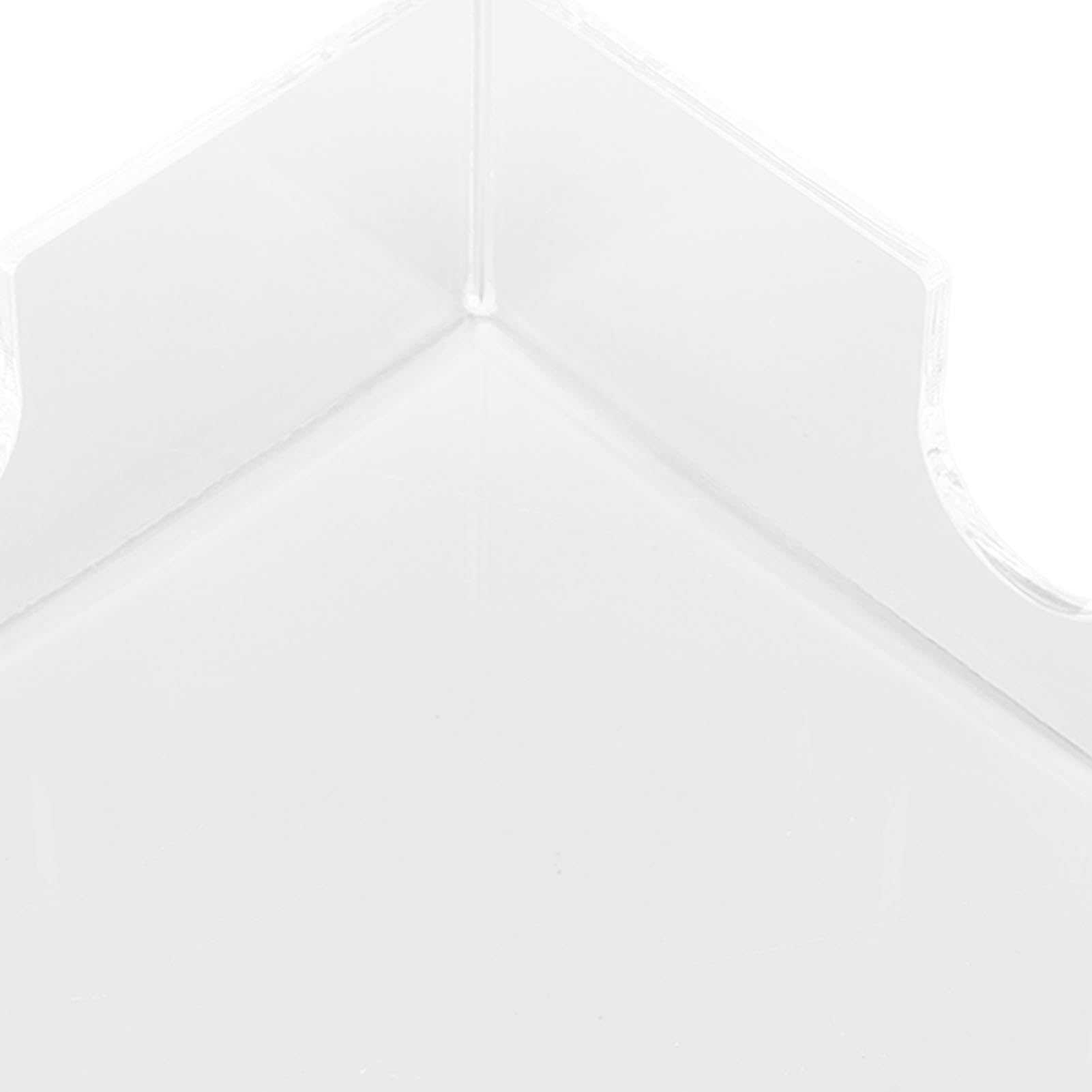 Acryl Serviettenhalter Stehend 14x5.8x14 Cm – Kristallklarer Serviettenspender Für Tisch & Küche