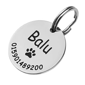 The Magical Touch Hundemarke mit Gravur