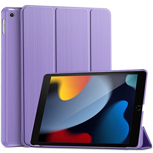 ProCase Smart Cover for iPad 10.2, 9th/8th/7th Gen, Hard Back Case - Purple