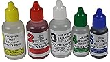 JED Pool Tools 00-330 4 Way Pool Test Kit Refill For No.486