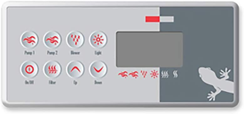 Gecko 30-850-7221 Topside Panel, K-8-SL-GR-ADB-NO-SBD, BDLTSC8GE1