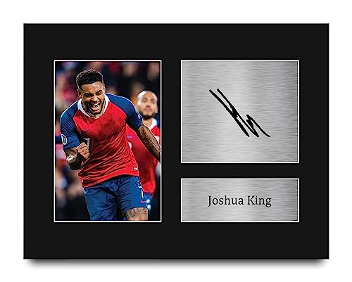 HWC Trading Joshua King Norway Gifts Printed Signed Autograph Picture for Soccer Fans and Supporters - US Letter (ID-008142)