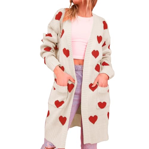 Cardigan mi-longue ouverte devant FNKDOR : outwear chaud et confortable
