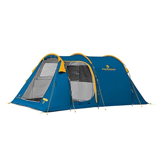Ferrino Tent PROXES 4 Tienda de campaña, Adultos Unisex, Blue (Azul), Talla Única