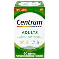 Centrum Adults Advance Multivitamin and Mineral Supplement 60 Tablets