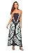 Riviera Sun 21611-GM-XL Strapless Tube Maxi Dress/Summer Dresses