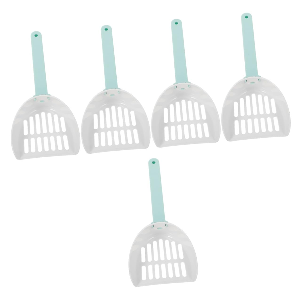 Sosoport 5pezzi Cat Litter Scoop Strumento per Lettiera per Setaccio Resistente per Rimozione Fecale e