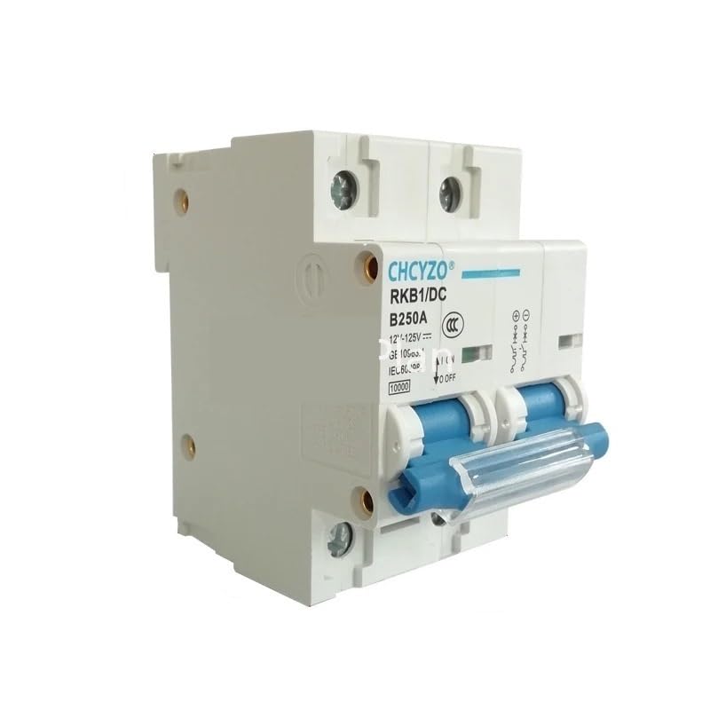 Interruttore Magnetotermico Interruttore Automatico DC MCB 1P/2P 12V 24V 36V 48V 60V 72V 96V 120V Mini Isolato100A 125A 150A 200A 250A Interruttore Differenziale(2P,200A)