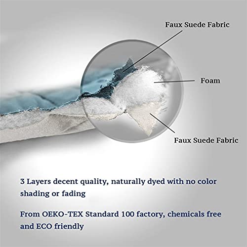 Funda de sofá reclinable impermeable con cojín protector lavable de muebles 5