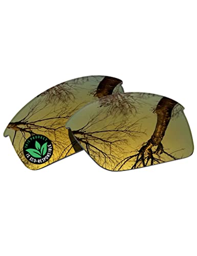 Image of Raydi Polycarbonate Replacement Lenses & Earsocks for Oakley Bottle Rocket OO9164 Sunglasses