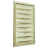 valla madera sintetica Compuesta por tablas verticales y travesaños horizontales y diagonales, la puerta de valla es robusta, estable y duradera.