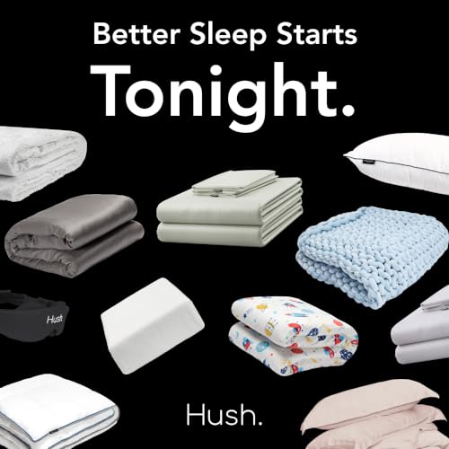 Hush Knit Weighted Blanket | 15 Lbs. – 48 x 72 Inches | Handmade | Premium Cotton Material | Chunky Knit Weave | Soft Washable Fabric | Engineered in Canada by Hush - Used condition - Image 7
