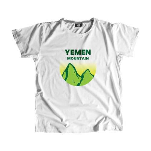 T-shirt Yemen Mountain blanc pour vos randonnées et sorties urbaines