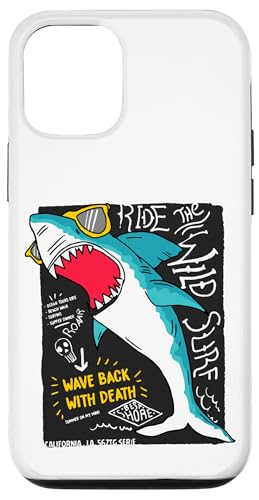 Enjoy Wear Wild Stylish Summer Shark, Cool Shark Fashion Fun �X�}�z�P�[�X iPhone 12/12 Pro �p