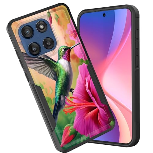 Anti-choc coque Motorola Moto Edge 2026 silicone double couche fleurs