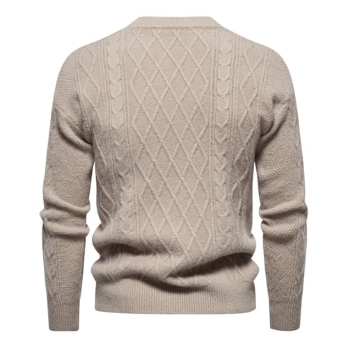 Mens Casual Slim Fit Sweaters V Neck Soft Lightweight Knit Slim Fit Long Sleeve Pullover Top3
