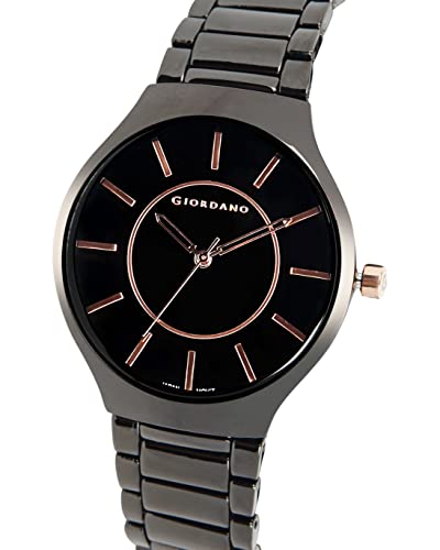 Image of Giordano Analog Stylish Watch for Women's Water Resistant Fashion Watch Round Shape with Stainless Steel Case Wrist Watch for Women /Ladies /Girls to Compliment Your Look /Ideal Gift for Women's-GZ-60044