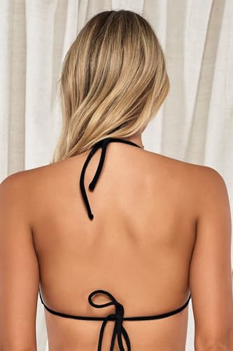 Sunsets Pacifica Tiana Triangle Women's Swimsuit Bikini Top in Ribbed Fabric3