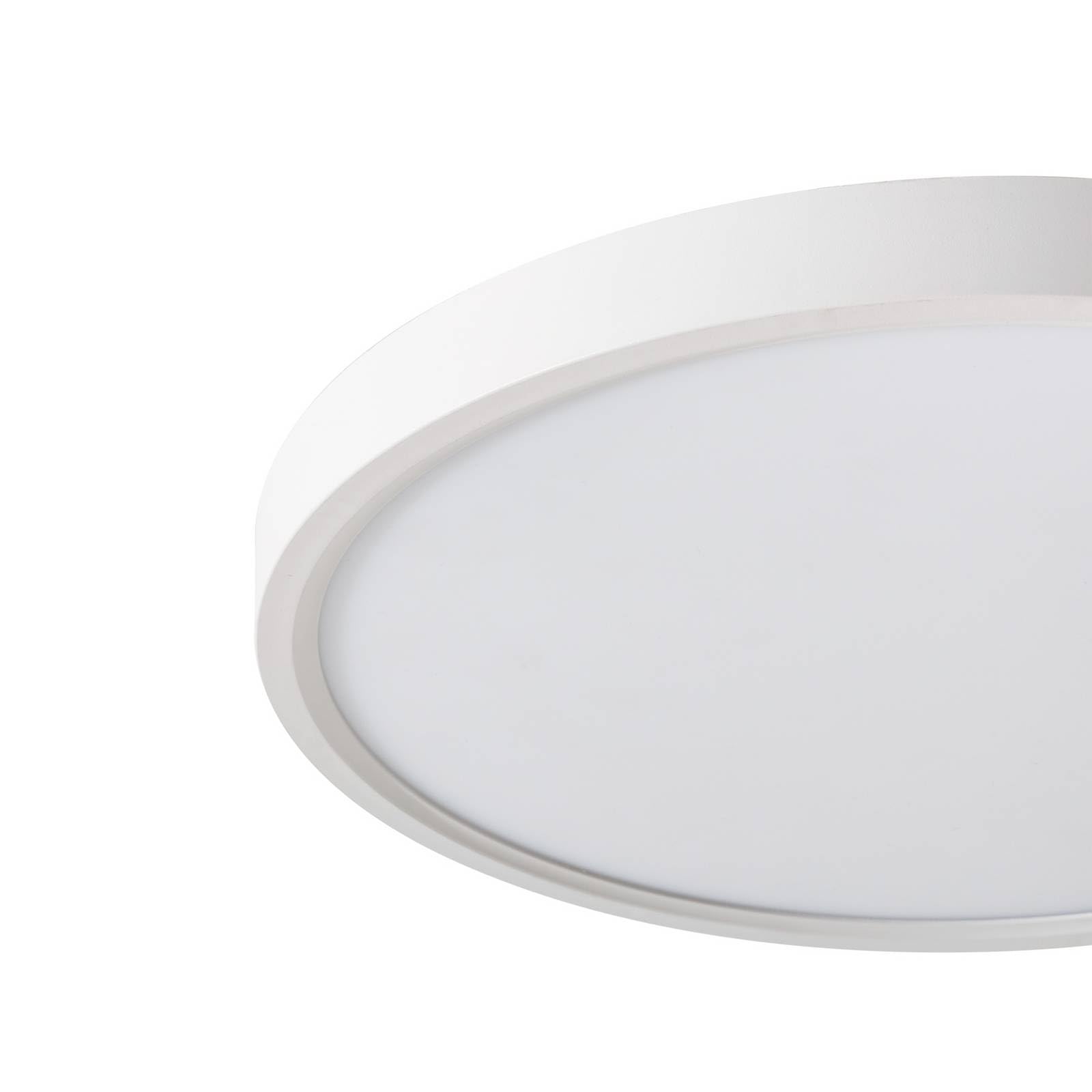Lindby LED Smart Home Deckenlampe Deika dimmbar mit Leselampe (Modern) in Weiß (1 flammig,) - Deckenleuchte Lampe Wohnzimmerleuchte